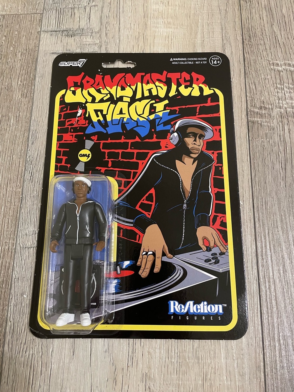 Rare Super7 Grandmaster Flash ReAction collectors  item